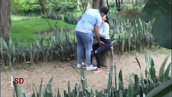 Public Park Spying Leads To Hot Amateur Sex