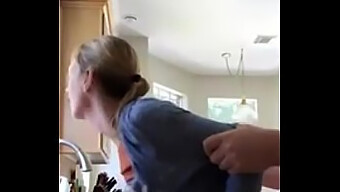 Milf Gets Her Fill Of Sex In The Kitchen