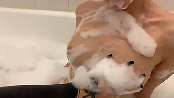 Teen (18+) Gets A Bubble Bath