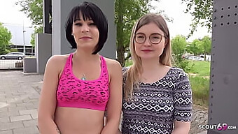 Real German Teenagers Explore Threesome With 2 Girls In This Hd Video