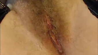 Closeup Of A Hairy Blonde'S Pussy In Amateur Webcam Video