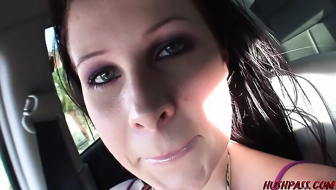 Busty Gianna Michaets Gives A Deep Throat And Takes A Big Cock In A Van