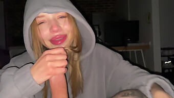 Big Ass Blonde Gets A Rough Fuck Without A Condom