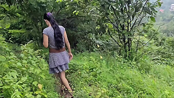 18-Year-Old Indian Girl Seduces And Fucks In The Jungle