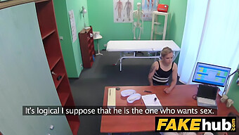 Real Doctor Uses Sex To Cure Fake Patient'S Pussy