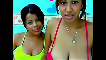 Two Brazilian Babes With Big Asses And Braless Bodies