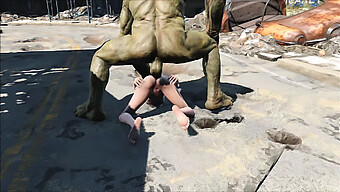 Elie Supermutants Din Fallout 4 În Ambuscada Hentai