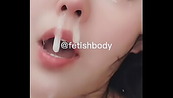 Chinese Mom Teaches Self-Taping And Deepthroat Skills In Homemade Video