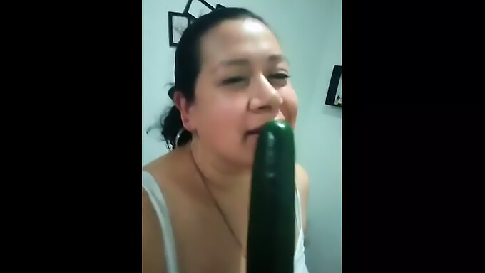 I Find A Big Cucumber In The Bathroom