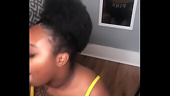 Big Tit Black Slut Takes A Cock In Her Mouth And Pussy