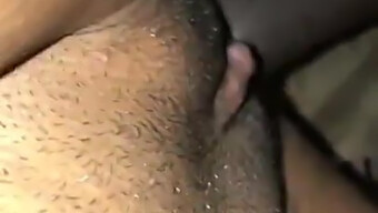 African American Couple Enjoys Close-Up View Of Sex