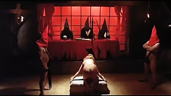 Vintage Blonde Gets Punished By Satan In This Classic Video