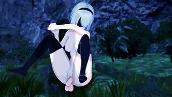 Nier Automata Yorha 2b Gets Fucked By Her Lover In The Forest