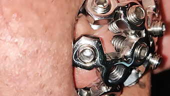 American Bdsm: A Close-Up Look At The Chastity Cage'S Set Screw