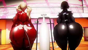 3d Ann Animated And Makoto'S Inflation Adventure