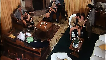 Italian Orgy With Blowjobs And Cumshots